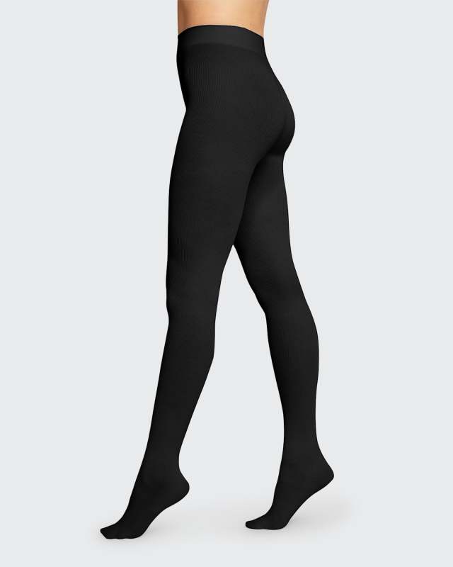 Mary Cotton Rib Tights